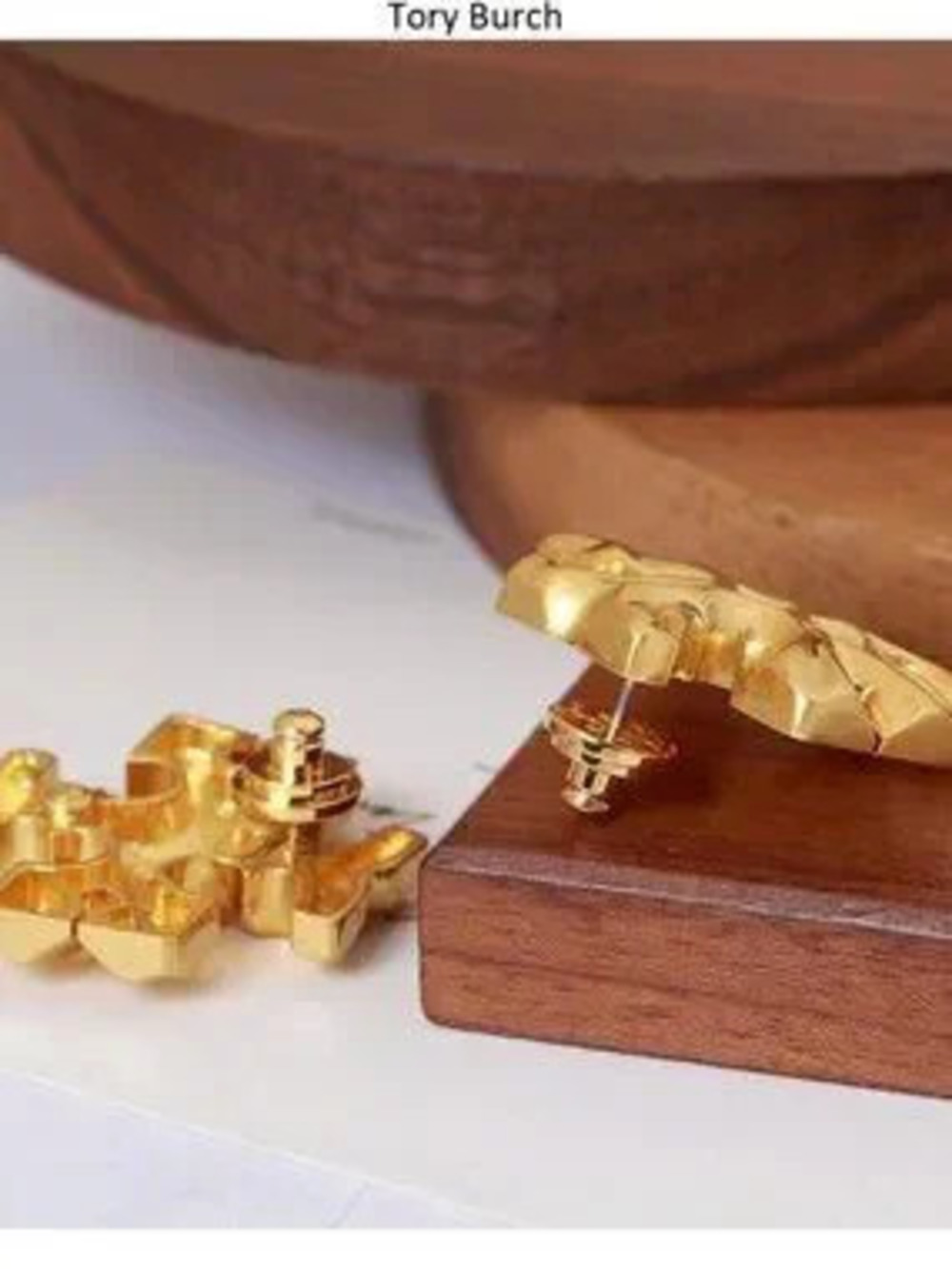 Tory Burch gold earrings